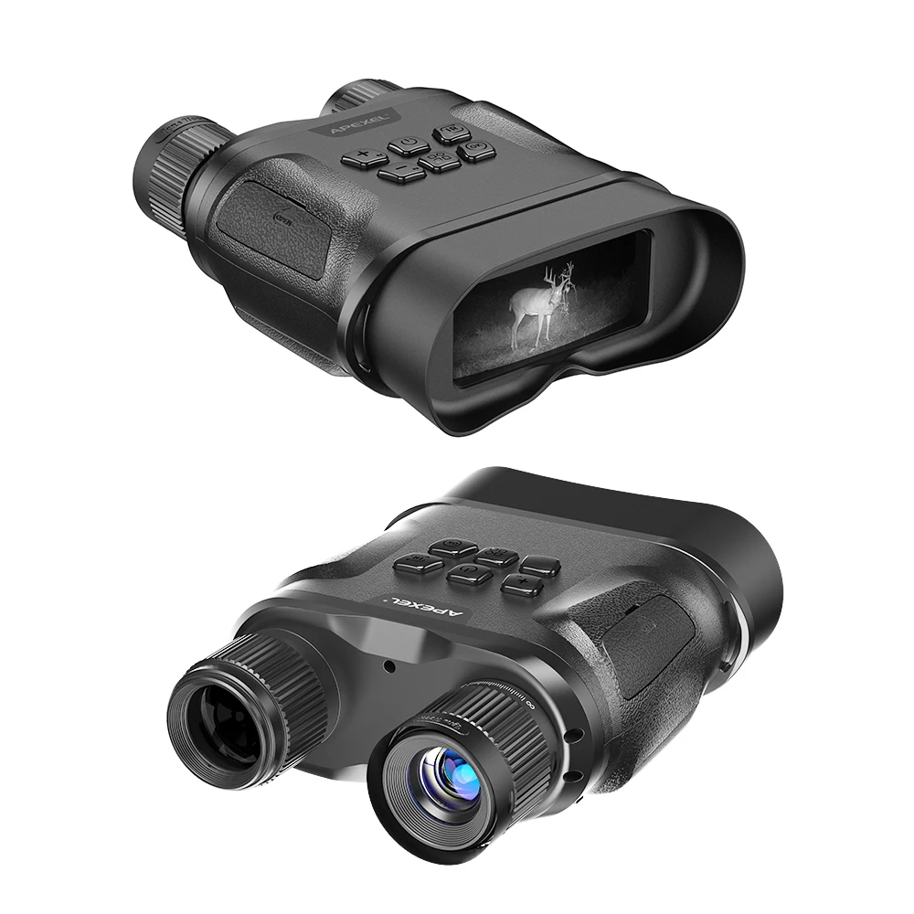 Apexel Developed Digital Zoom HD 1080P Night Vision Binoculars for Long Range Hunting Infrared Camera Recording