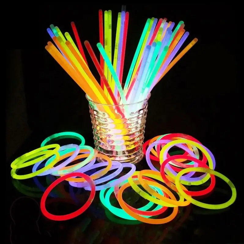 Hot sale Party concert bar glow sticks bracelets toys for halloween Fancy Plastic light stick