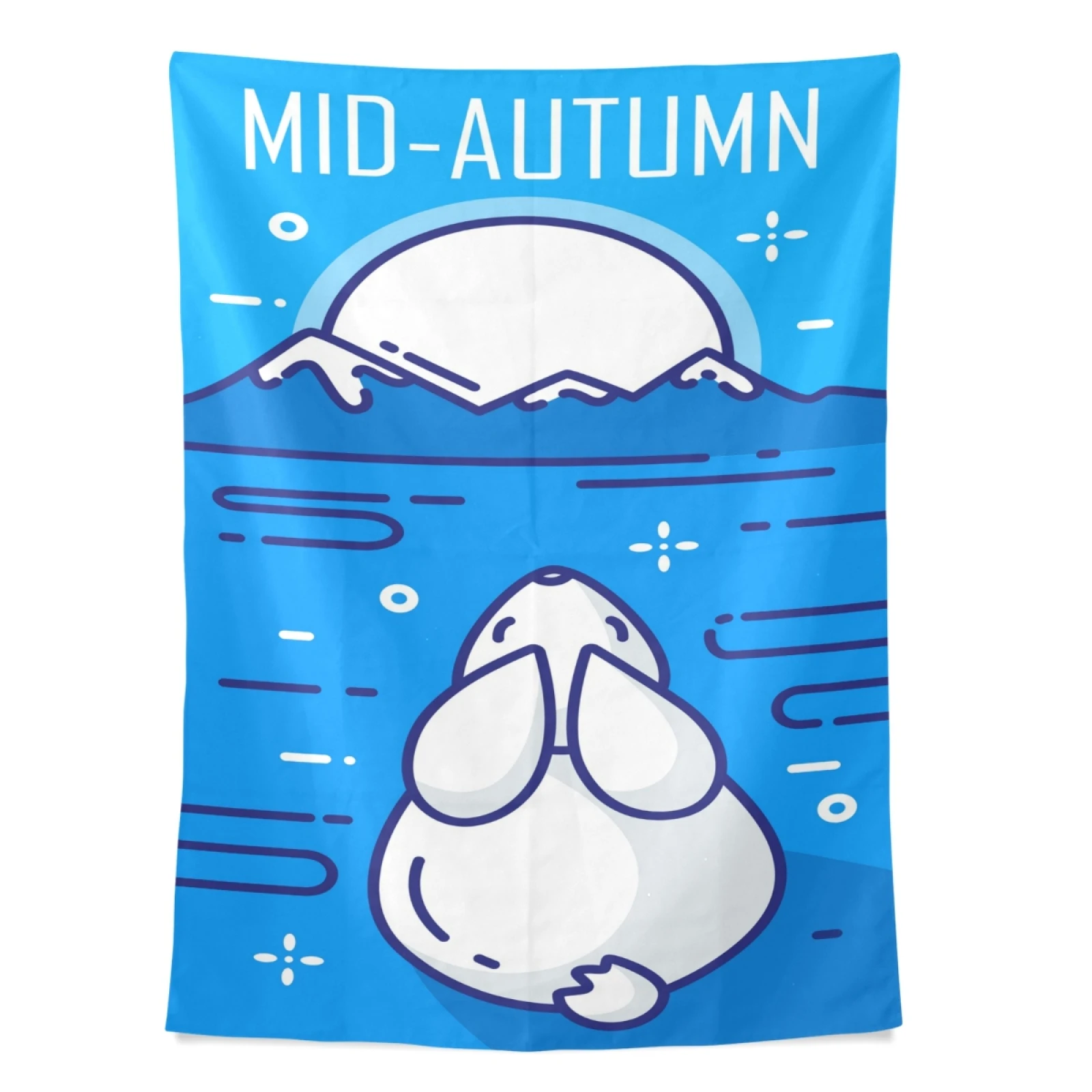 New Bedroom Dorm Living Room Home Decor Custom Logo 60*40inch Polyester cute animal Wall Tapestry customs logo