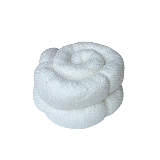 Ready To Ship 12.7cm(D)*300cm(L) Meltblow Oil Spill Absorbent Booms For Environment Safety