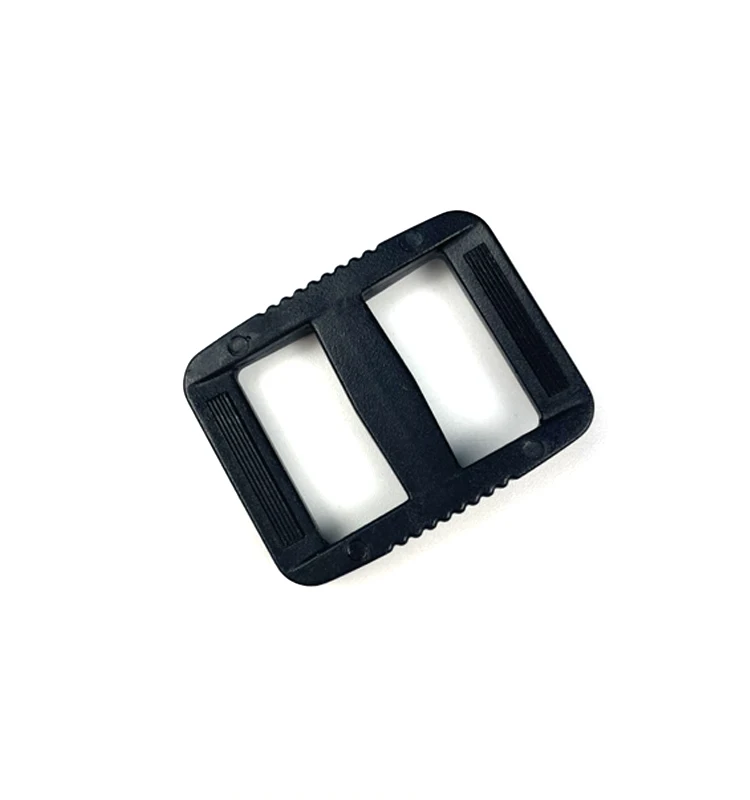 25mm 1 Inch Customized Color Adjustable Plastic Tri Glide Slides Camera Bag Strap Buckles Backpack Accessories