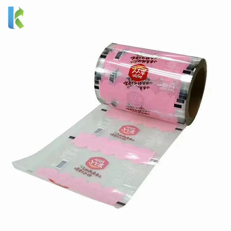 Custom Food Packaging Plastic Roll Film For Flexible Pack Material Supplier