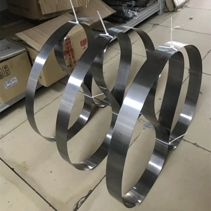 Band knife blades cut leather for  Splitting Machine 2590*40*0.5  10pcs