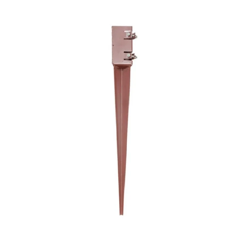Heavy Duty Decorative 4x4 Garden Metal Steel Fence Post Ground Anchor For Home Hardware