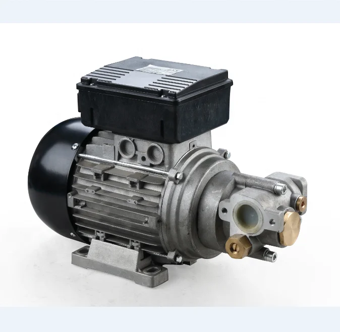 For transferring high viscosity oils electric gear pump AC lubrication oil transfer pump with CE