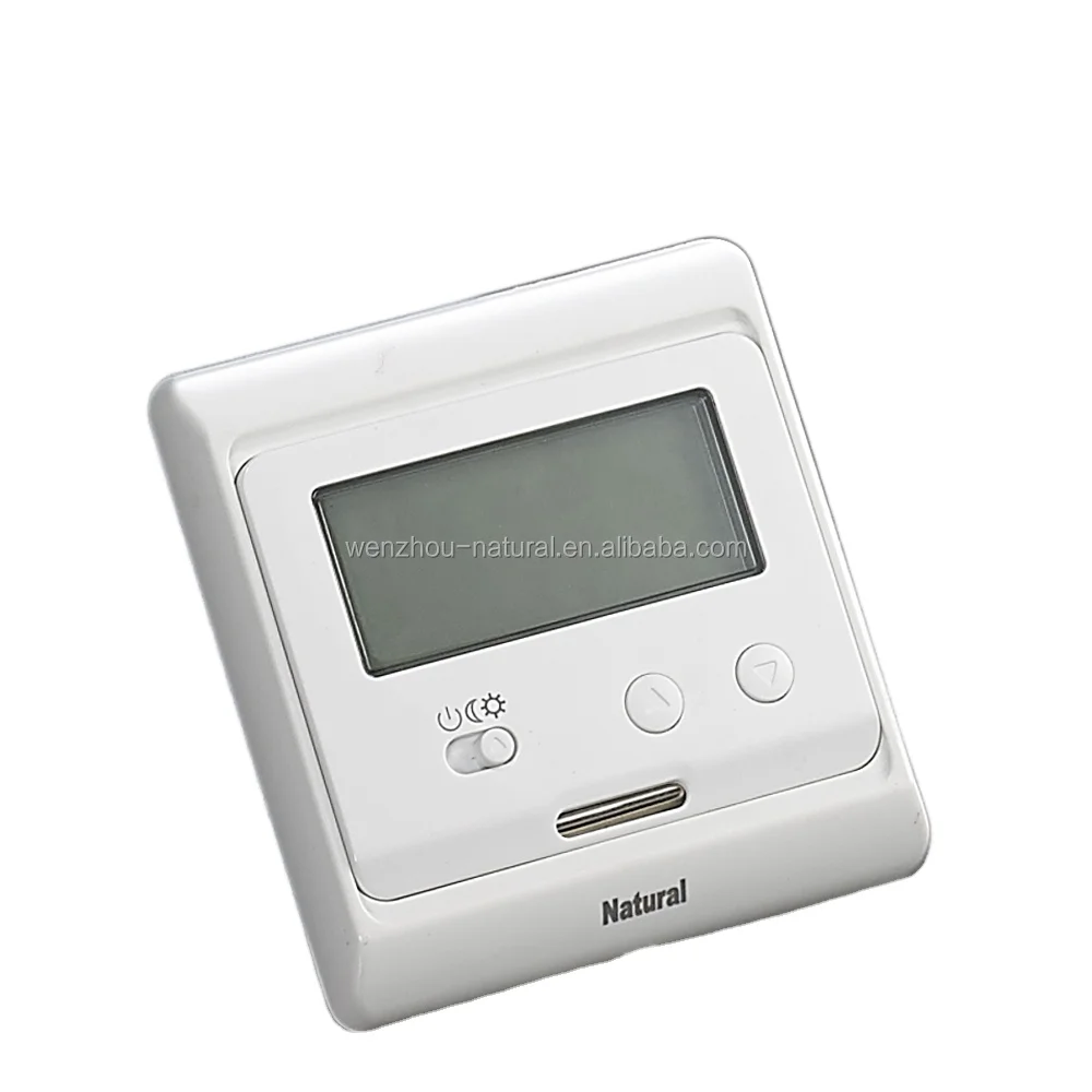 Natural E31.716 Underfloor heating thermostat with LCD screen