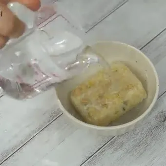 Japanese Brand Delicious Egg Porridge Cooked Freeze-Dried White Instant Rice