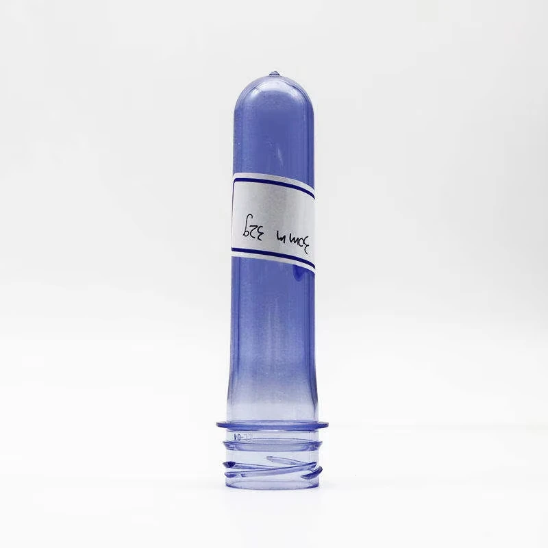 Aikedi 28mm neck size water bottle preform pet preform 500ml pellet testing preforms tube