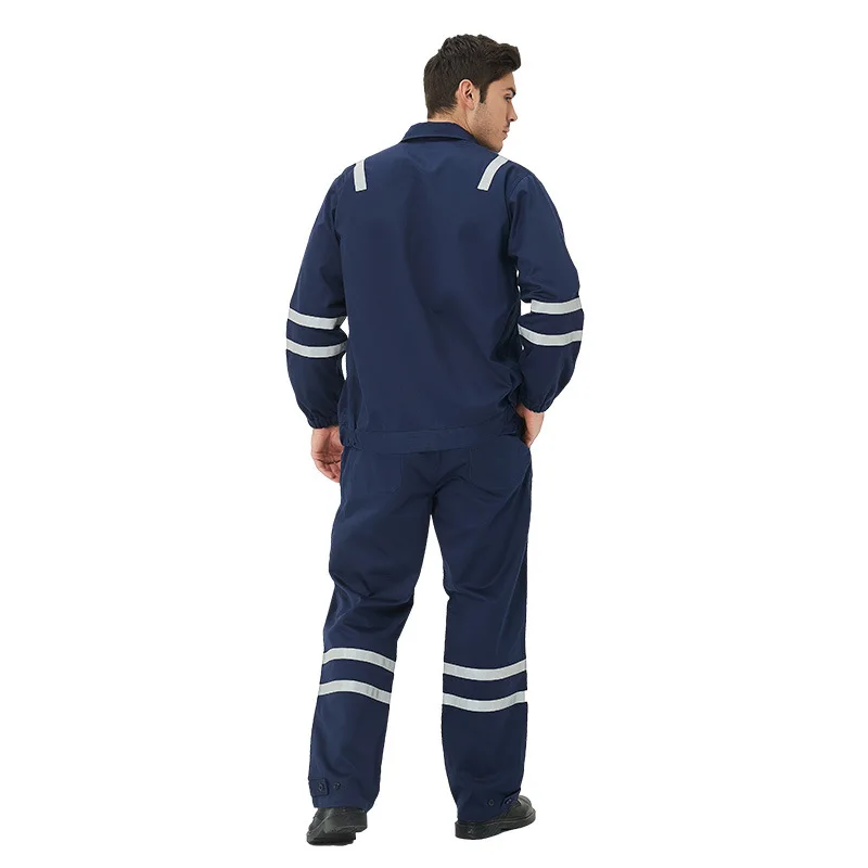 Multi Functional Soft Shell Colourful Navy Coverall Uniform fireproof work clothes for construction workwear overalls