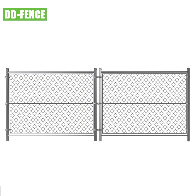 high security galvanised wire mesh chain link fencing