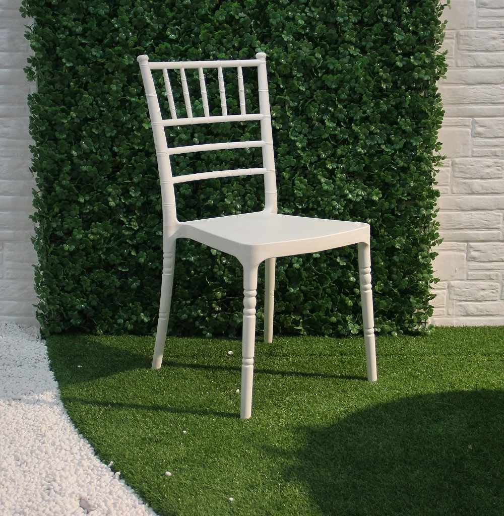 PP Plastic chavari wedding chivari tifanny catering party hotel dining chairs
