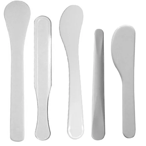  Одноразовый угловой пластиковый косметический шпатель для макияжа