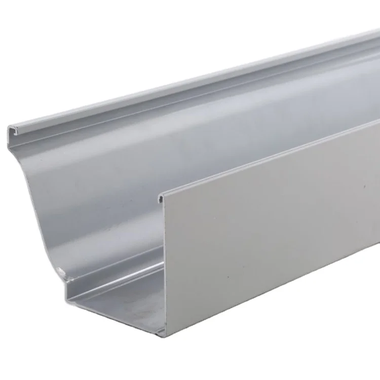 Aluminum Roof Rainwater Gutter In China