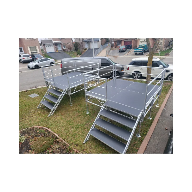 Sgaier assembling stage plywood portable stage for the concert event stages