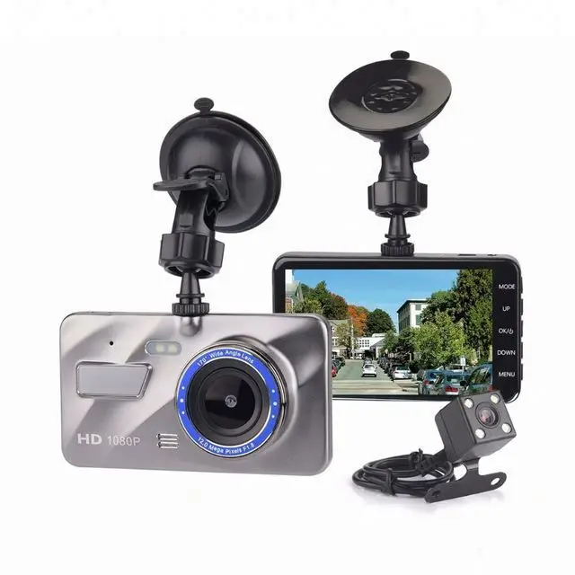 Camera Dash Recorder For Cameras Cam Hidden Record Video Vehicle 1080P Dual Recording Front And Back With Driving Side Car Dvr