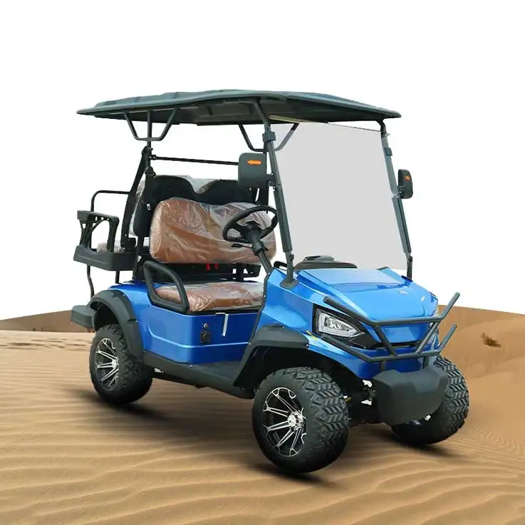 Street Legal Chinese Golf Cart 48V Club Car Electric 4x4 Utility Vehicle 2 4 6 8 Seat Luxury Off Road Golf Buggy Cart