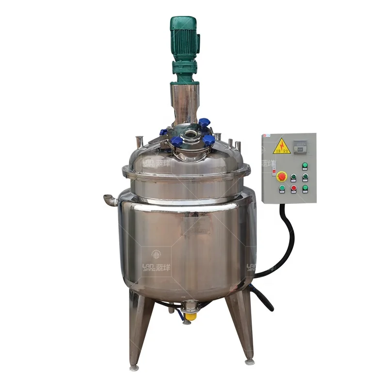 For sale 500 m3 electric heating reactor/lab high pressure reactor vessel for cosmetics and medicine/ types of reactors