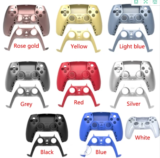  Gamepad Housing Shell for PS5 Replacement Cover Play Station 5