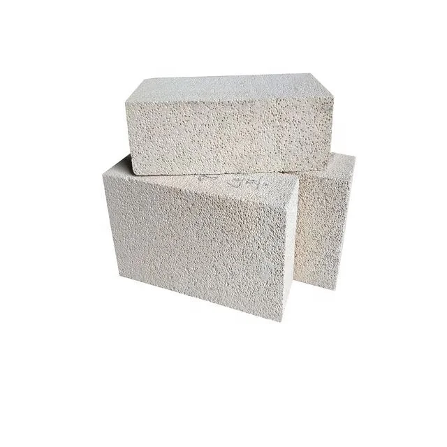 High Performance White Refractory Brick JM23 Insulation Mullite Brick for Glass Cellars