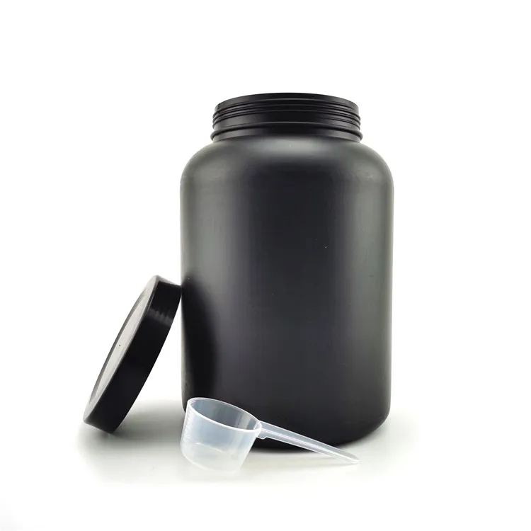 Custom Logo White HDPE 250cc Pill bottle Plastic Medicine Vitamin Capsule Tablet Bottle with with White Flip Cap
