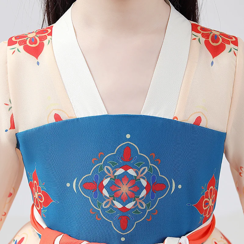 Girl Hanfu Dress Robe Traditionnelle Hanfu Vestido Kid Tang Suit Costume New Arrive Chinese Fairy Hanfu Dress