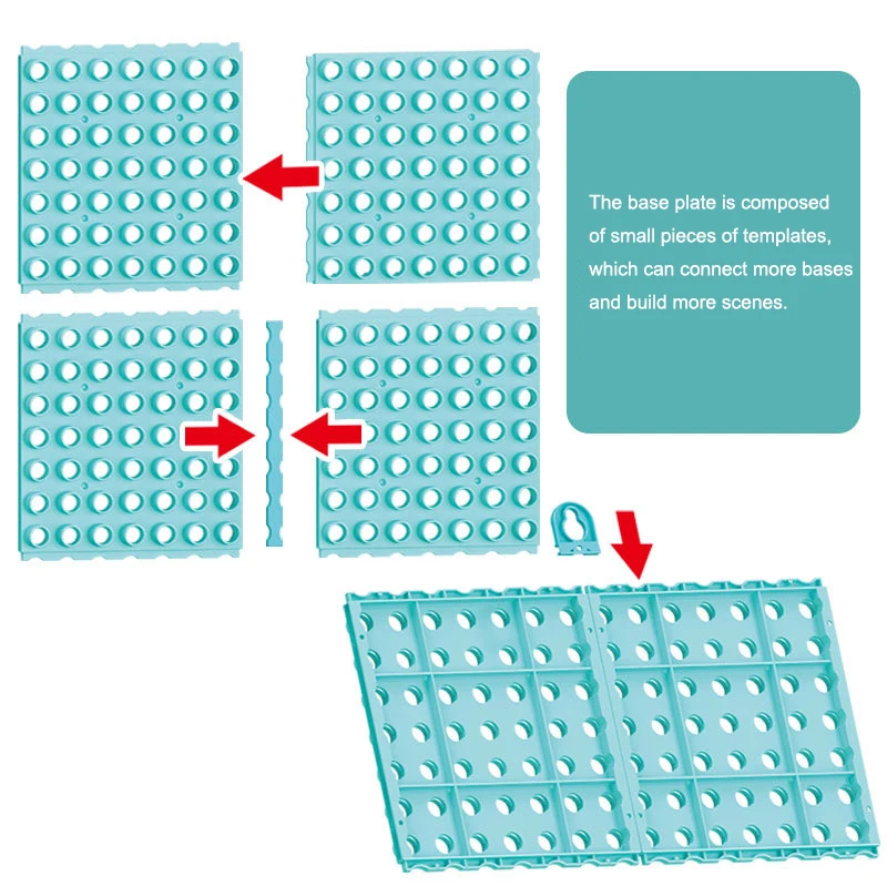 Kids 6 in 1 Intellect Logic Puzzle Game Wall Hanging Educational toys Interactive Improve Concentration Puzzle Games Toys