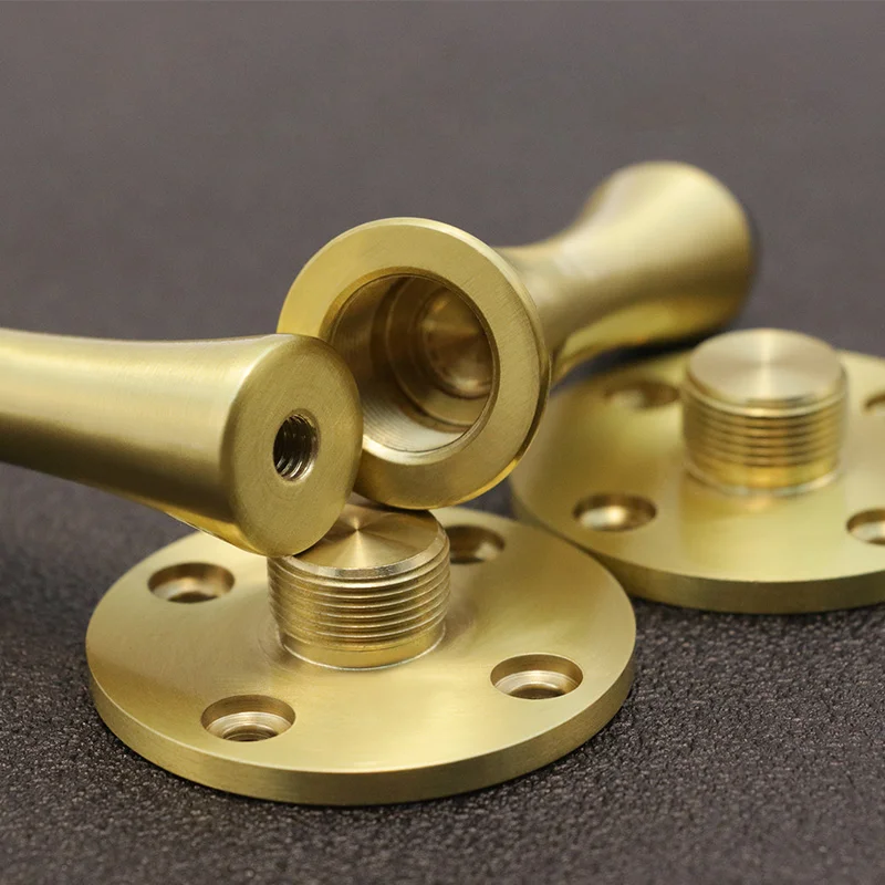 Furniture Accessories Modern Design Metal Adjustable Cabinet Legs Gold Copper Coffee Table Legs Sofa Legs Adjustable