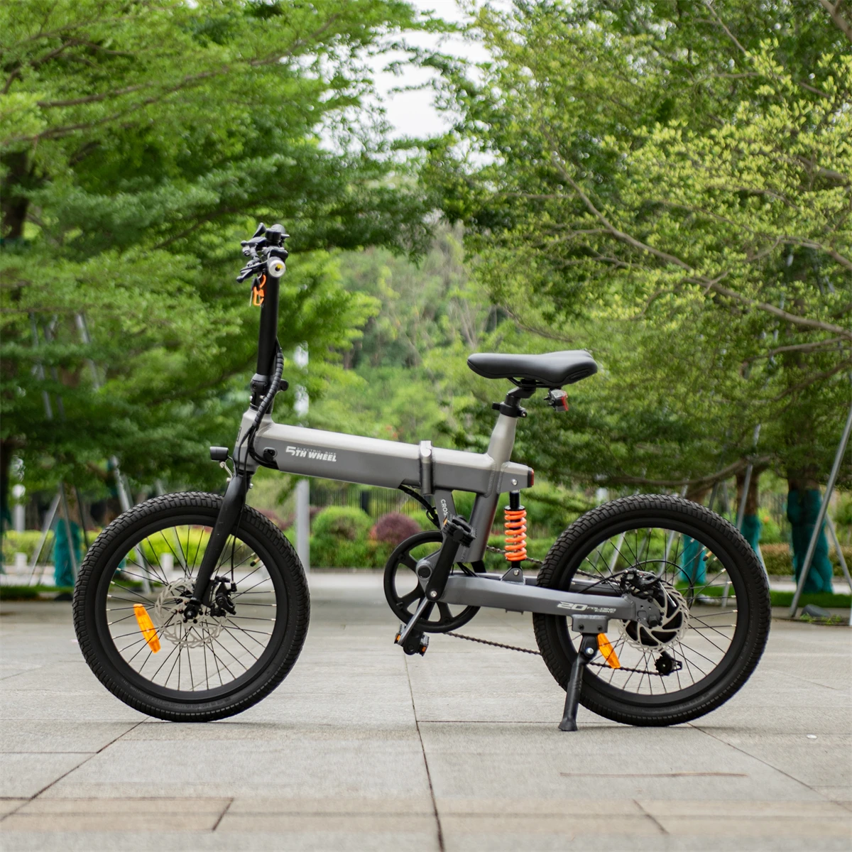 Off Road Bafang M620 EU Warehouse E-Bike Electric Bicycle 20 Inch Fat Tire Folding Rechargeable Bike for Adults
