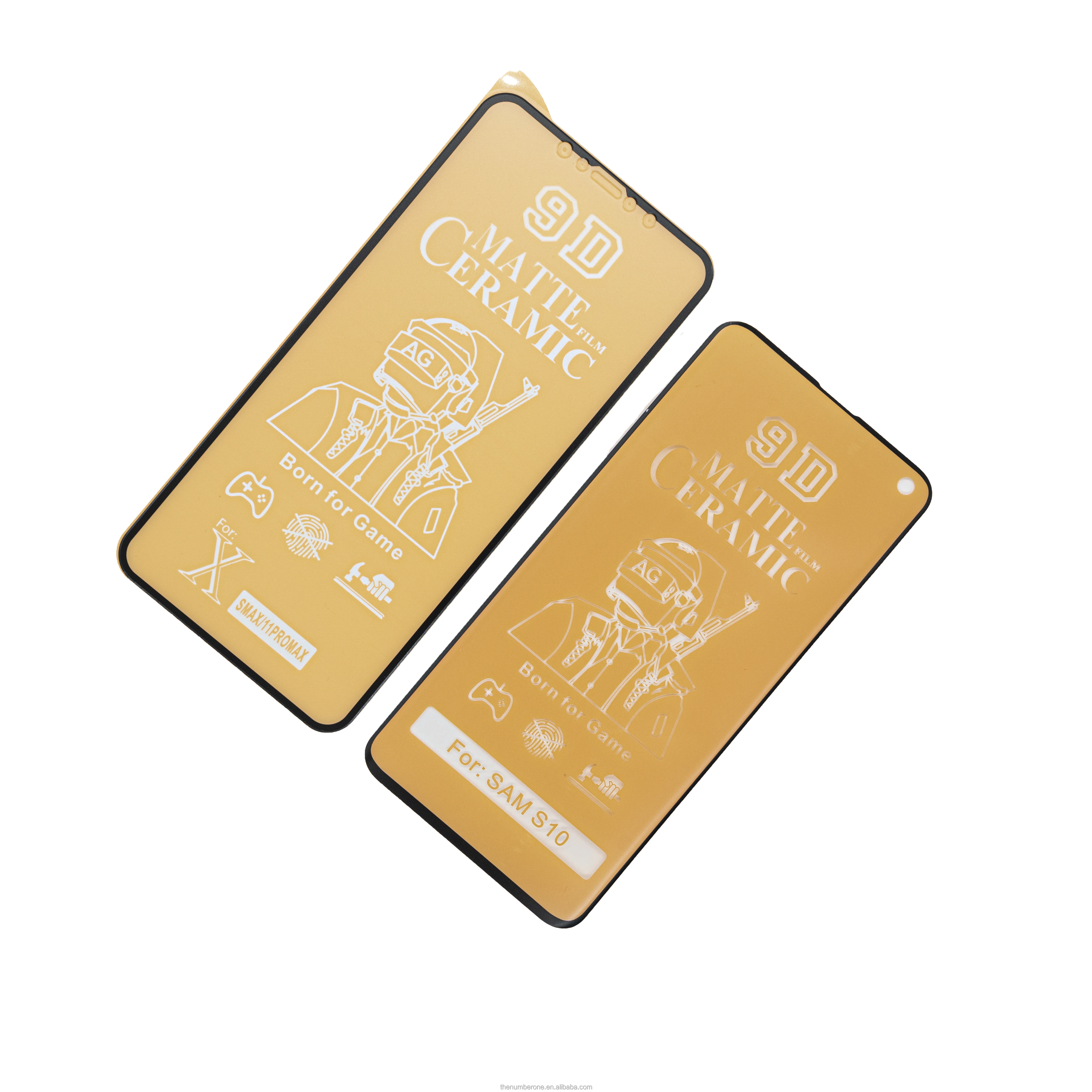 Full Cover 9d 21d 100d 111d Matte Ceramic Screen Protector Anti-scratch Cell Phone Tempered Glass For Iphone X/12/pro Max