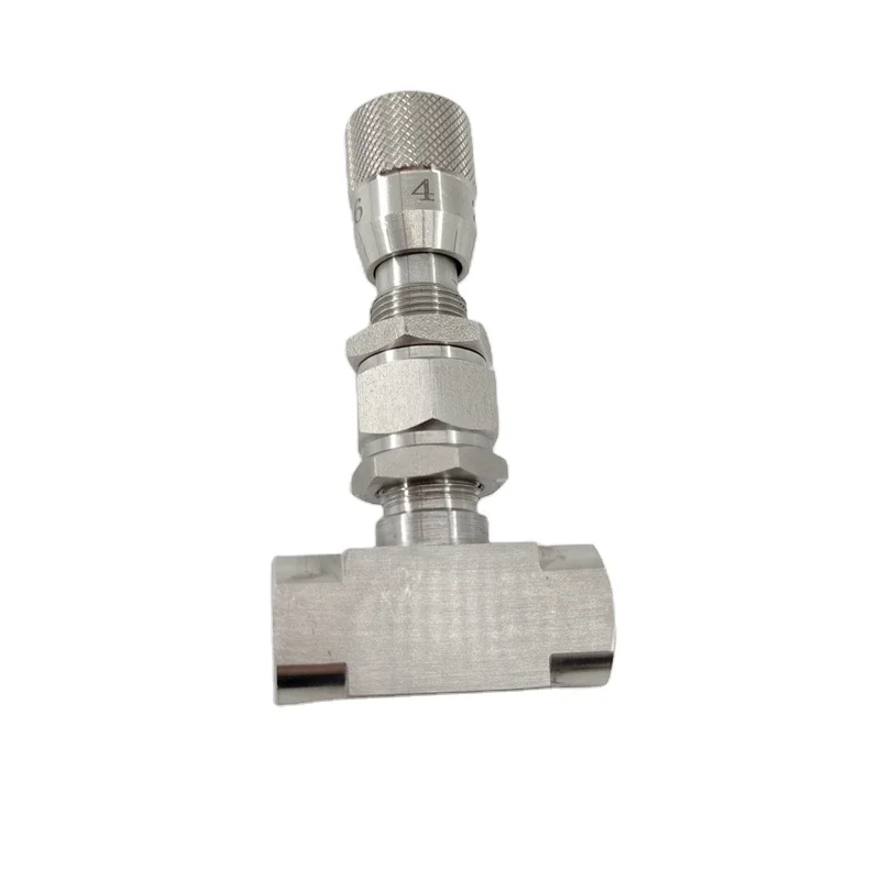 
stainless steel female straight type metering needle valve 