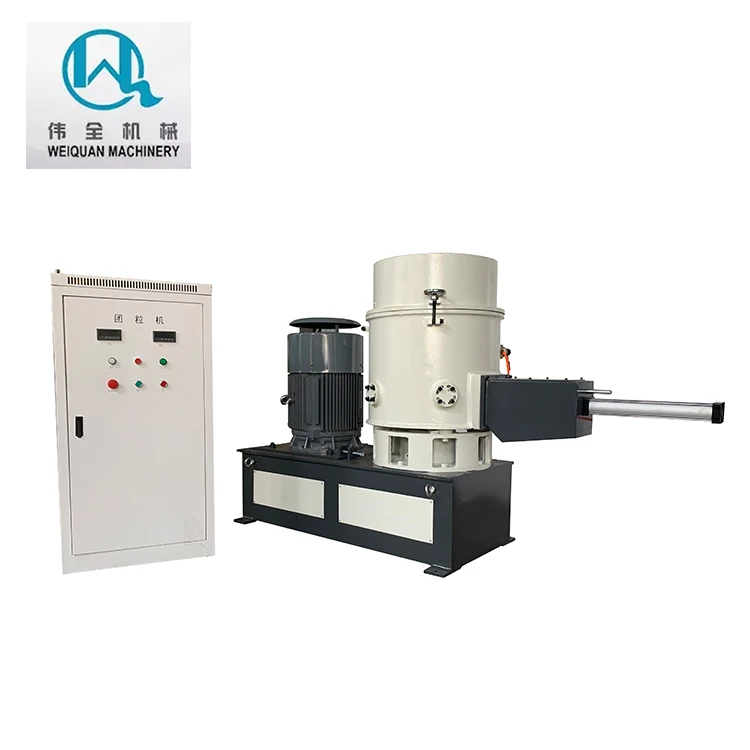 High Efficiency Plastic film Recycling Machine/Plastic Agglomerate Product/fiber agglomerator machine price