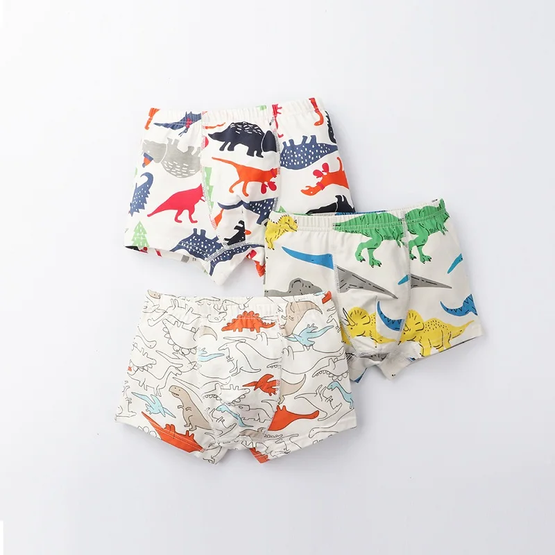 
custom kids underwear boxers fabric cotton elastic cotton teen boy underwear 