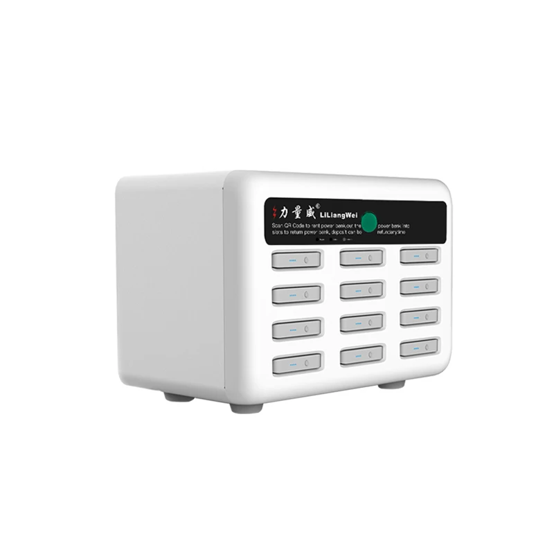 Office Family 12 Slots Power Bank Charging Station Without Software System