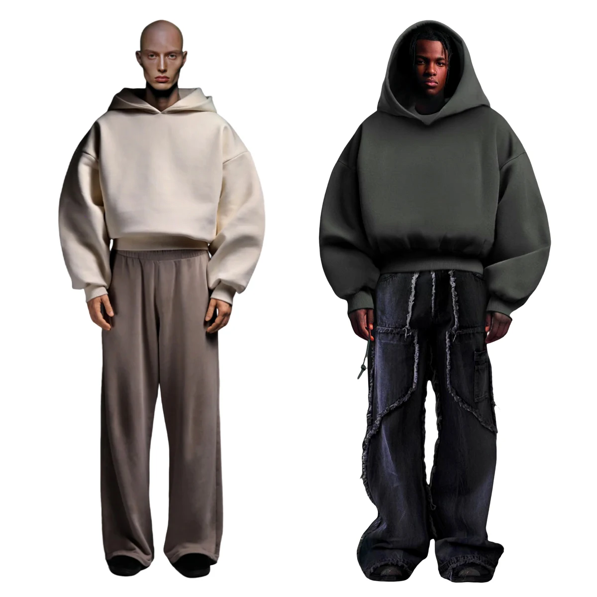 Multi-Million Volume Factory Cotton French Terry Hooded Sweatshirt High Quality Hoodies Men