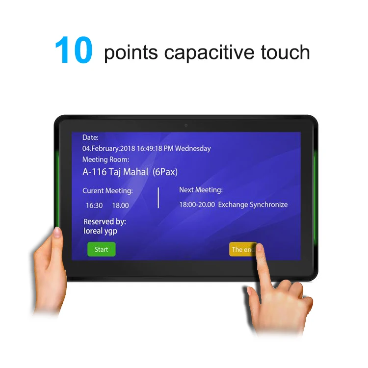 15.6 Inch Capacitive Touch Screen Industrial Lcd Monitor Conference Meeting Room Wall Mount All In One Pc Android Tablet