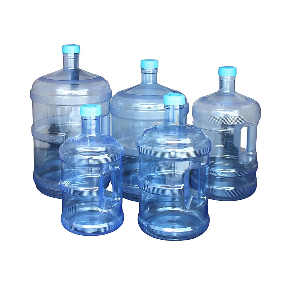 Free Sample 55mm Neck Size 18.9L 19L 20L 19 Liter 20 lt Plastic 5 Gallon Pail with Lids