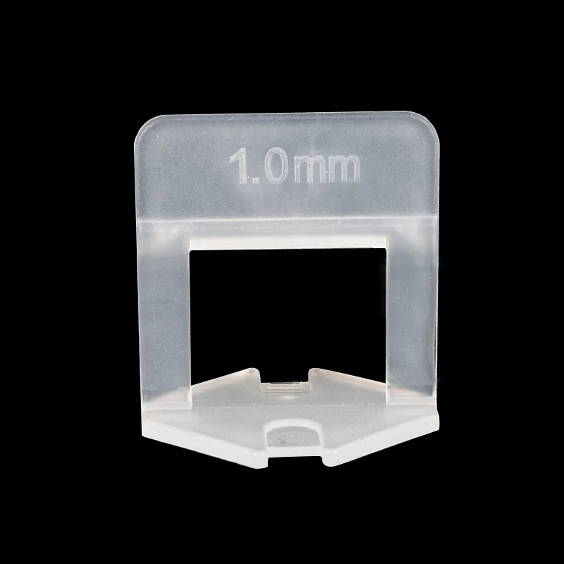 
High Quality 1mm Tile Spacer Ceramic Concrete Plastic Tile Spacer Leveing System 