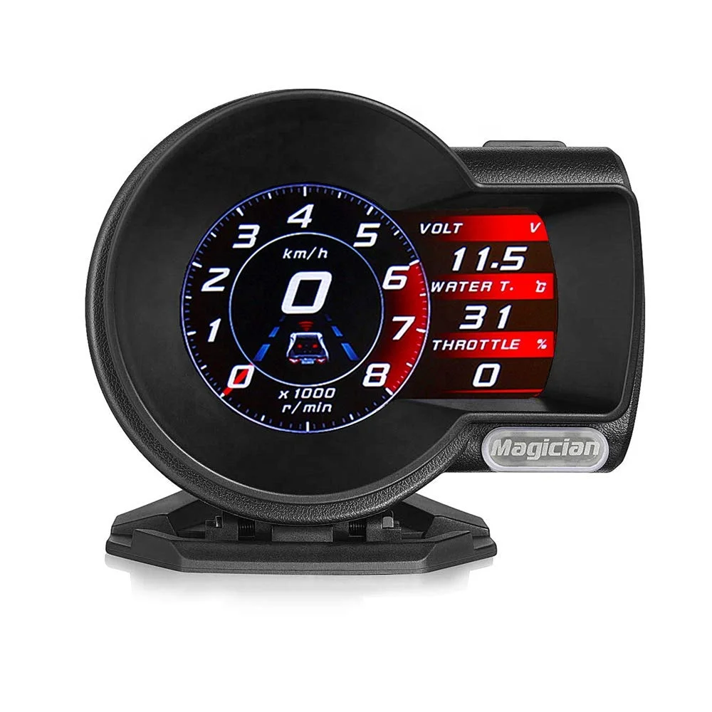 В ковбойском стиле; Сезон весна; Оптовая продажа Tech Универсальный OBD ii OBD2 автомобильный расходомер Датчик ЖК-дисплей F835 Smart digital obd 2 Спидометр F8