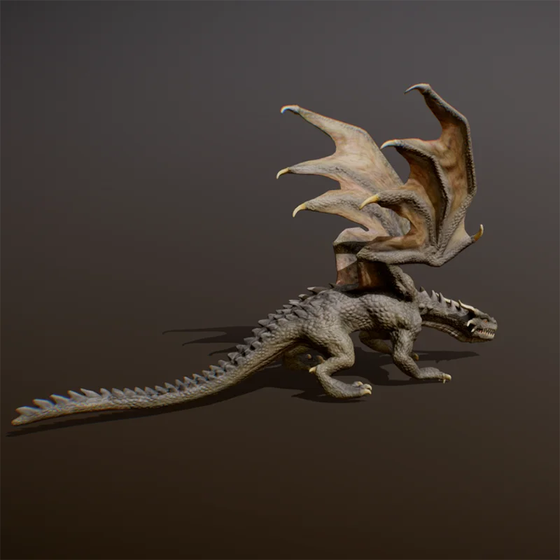 Original Design Adults Toys Myth Creative Collect Figurine Mountain Dragon Figure