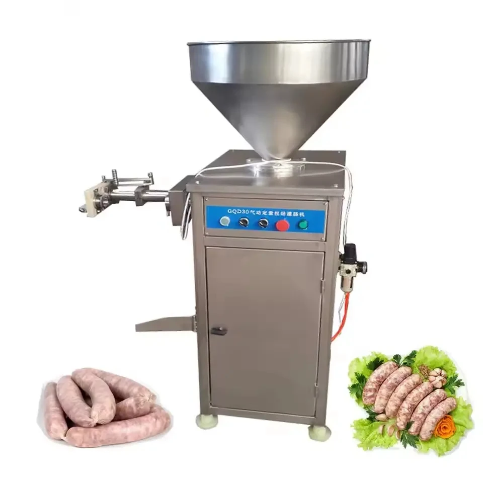 Commercial High Output Sausage Machine Industrial Sausage Production Line Automatic Industrial Sausage Making Machine