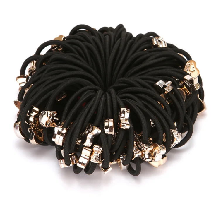 Fashion Design Popular ponytail hair bands Japan simple style elastic hair ring girls