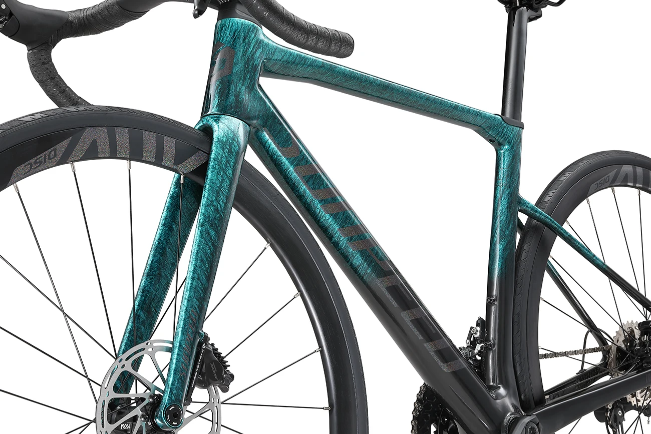 SUNPEED Invincible Sport Fully Hidden Inner Wiring 700C Carbon Frame 24 Speed Cycling Road Bike