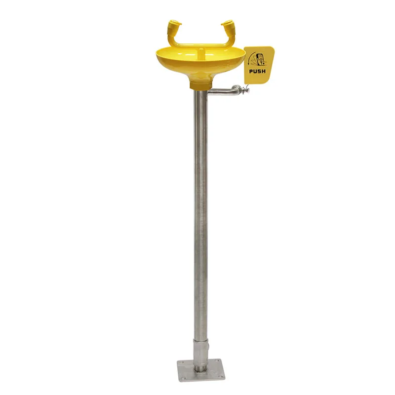factory emergency wash ss304 ss316 emergency eyewash stations eye wash stand eyewash