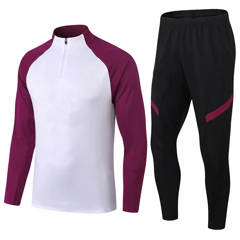 Football Training Suit Thailand Quality Football Suit with Team Logo/Printable Player Names