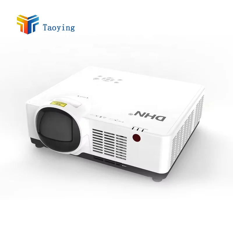3LCD Projection Technology Engineering Laser Projector 6200ISO Lumen Brightness Hologram Fan Projector Holographic Outdoor