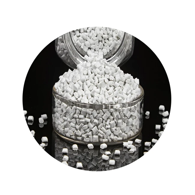Усиленные неогнестойкие композитные пластиковые гранулы PBT