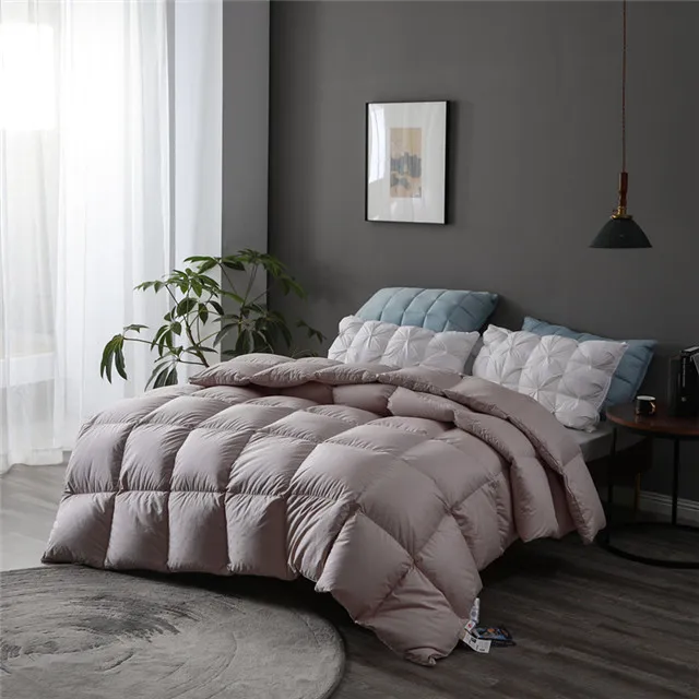 Wholesale Super Soft Luxury White Duck Goose Down Comforter Feather Duvet