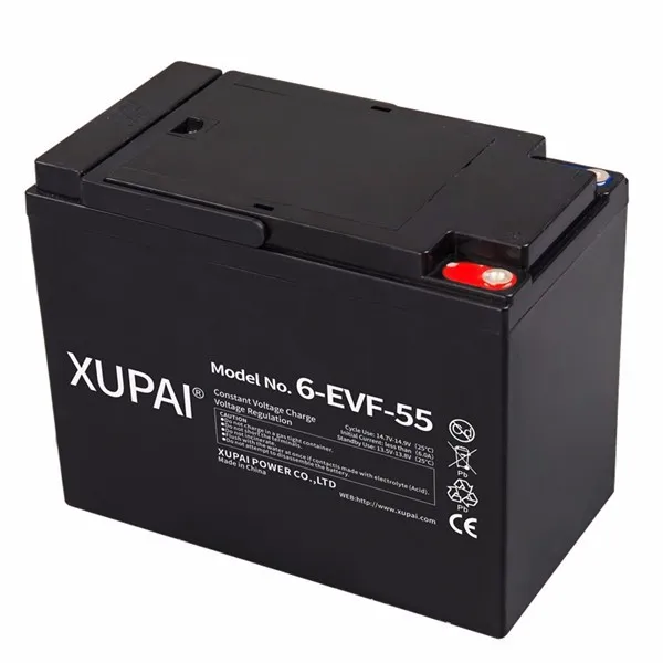 Лидер продаж свинцово-кислотная батарея 6-EVF-55