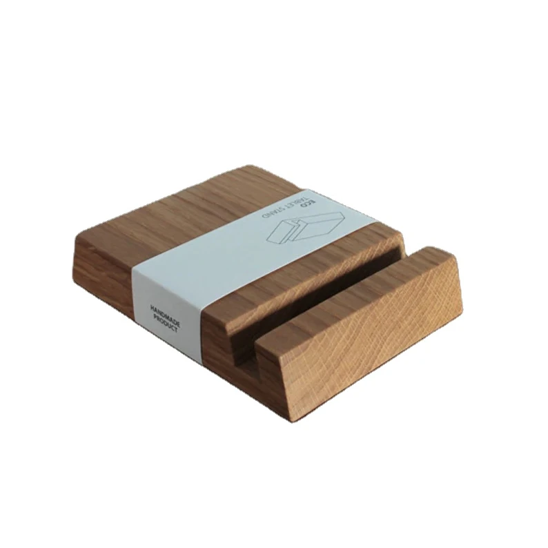 Sofa Coaster Tray and Phone Stand Wooden dock Mobile phone stand Table holds Wooden phone holds Wooden Stand Square Holder