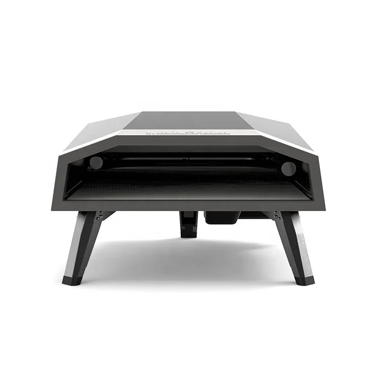 Pizza Oven Gas 16inch Baking Oven Stainless Steel Piezo Ignition Oven Outdoor Commercial Factory Manufacture